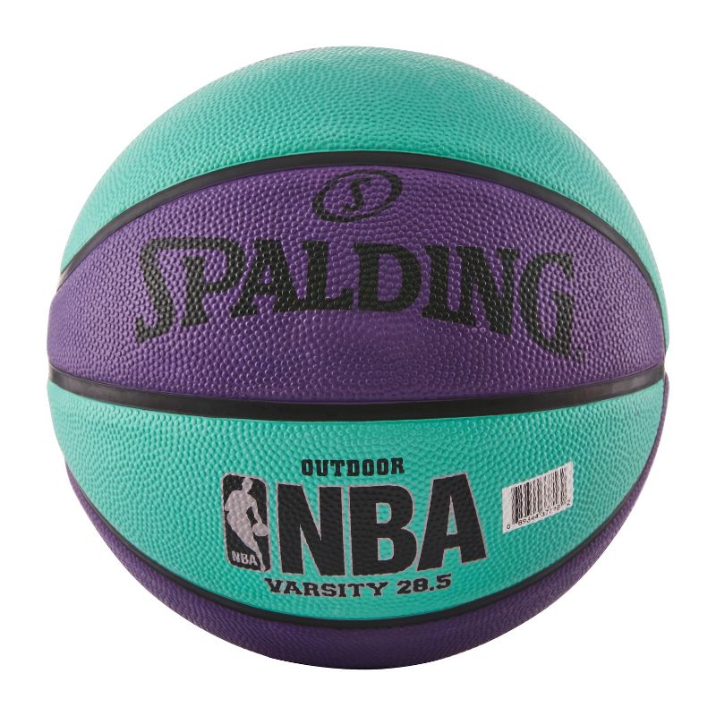 Spalding Varsity 28.5" Basketball - Purple/Teal