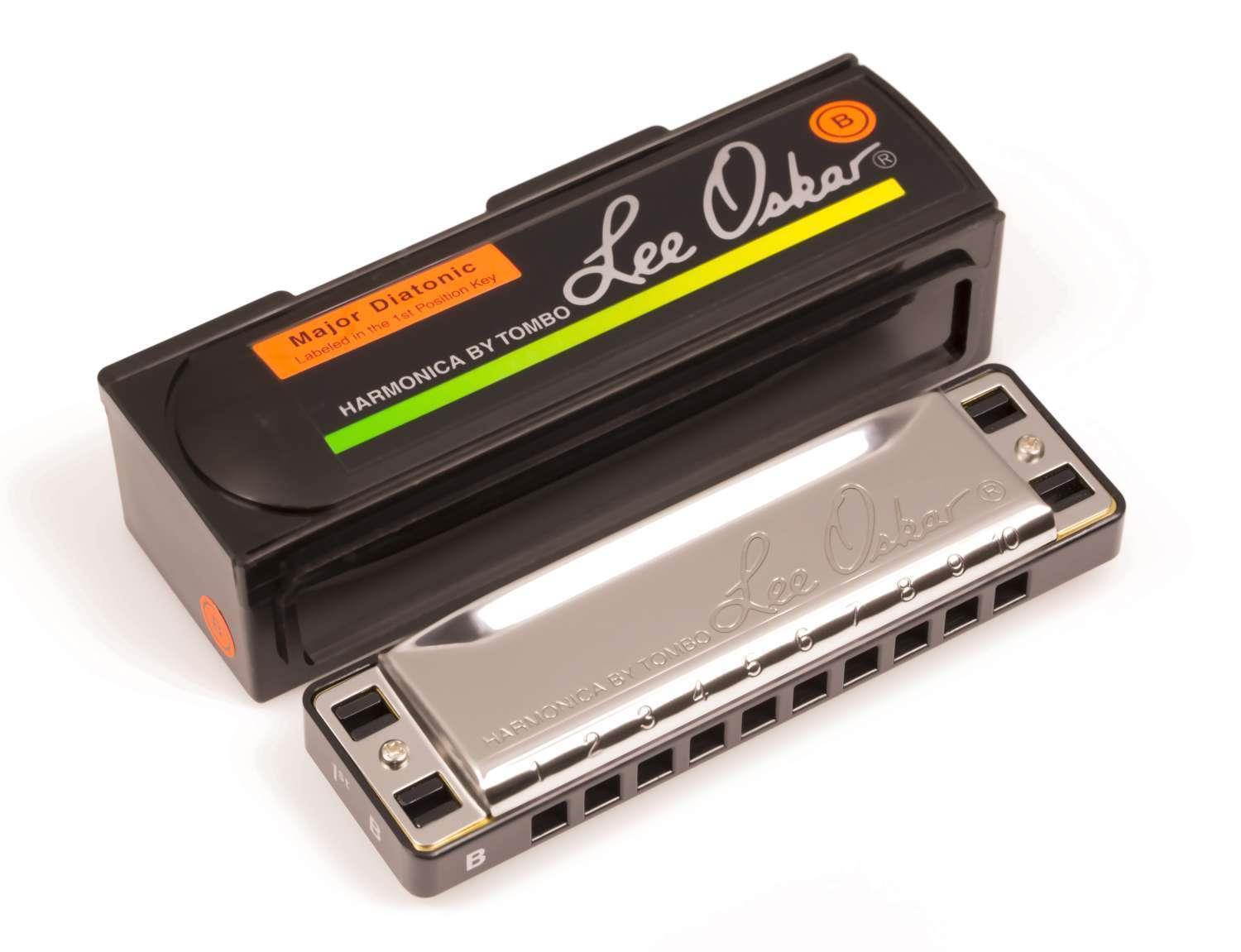 Genuine New Lee Oskar 1910 Major Diatonic Harmonica or Harp. Key of B
