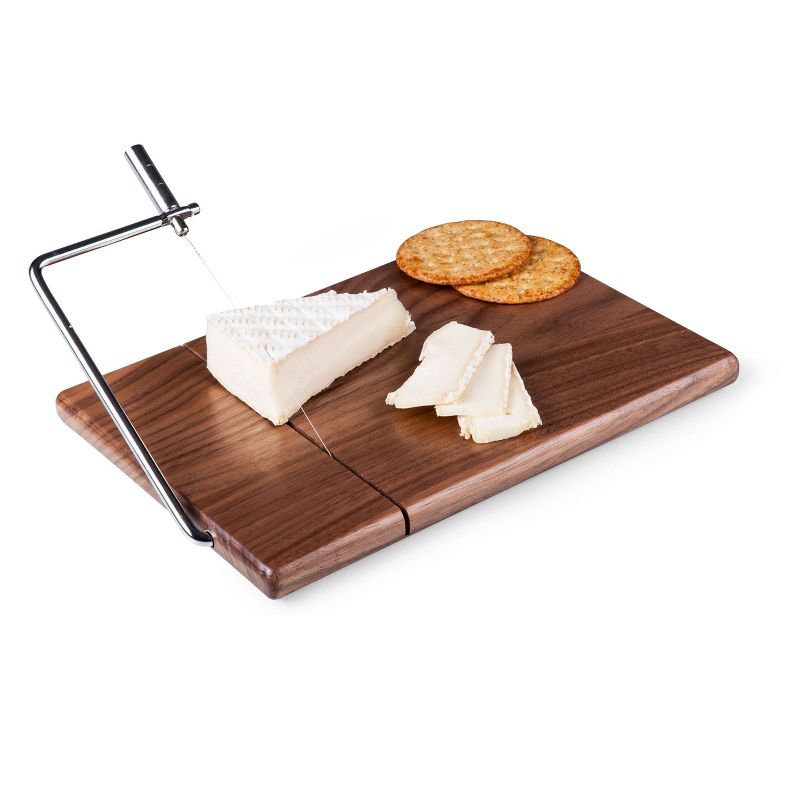 Wood Meridian Cheese Slicer Board - Picnic Time