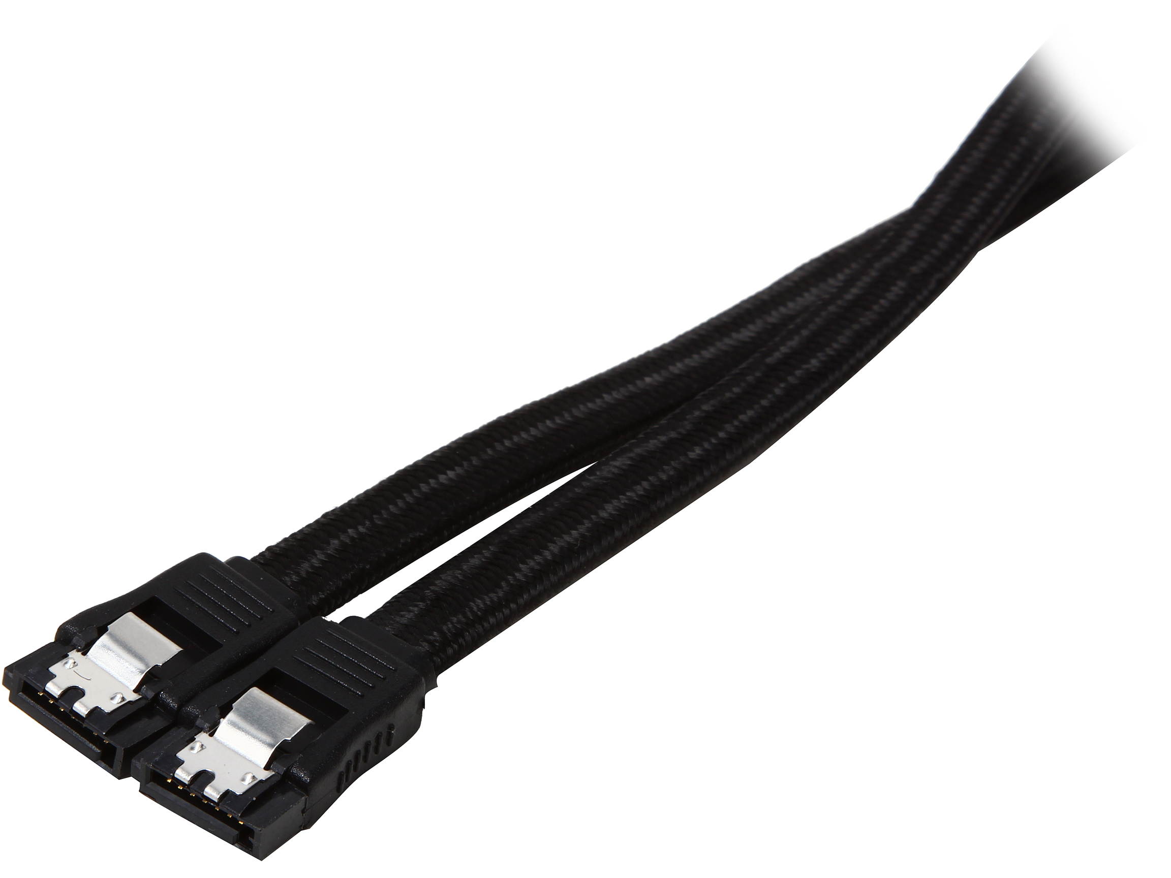 BitFenix BFA-MSC-SATA330WK-RP 11.81 in. (30 cm) SATA3 (6Gb/s) Cable (with sleeve)