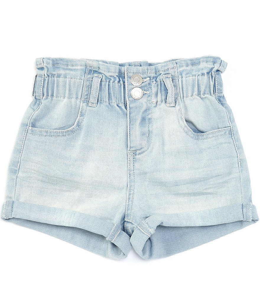 Hippie Girl Little Girls 4-6X Paperbag-Waist Short