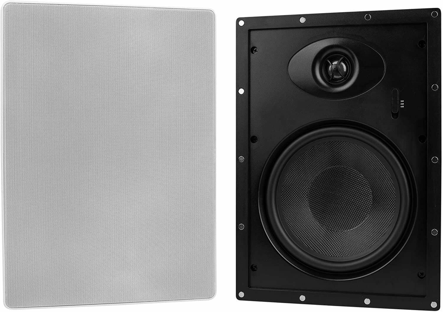 Dayton Audio - ME825W - 8" Micro-Edge 2-Way In-Wall Speaker - Pair