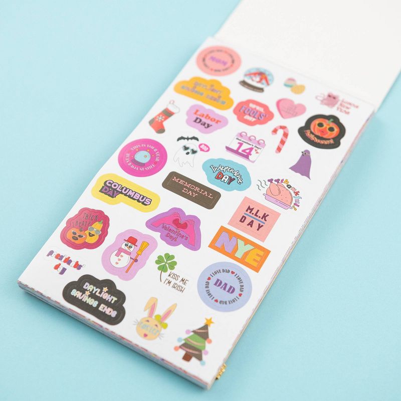Planner Sticker Book 3.75" x 6.5" Super Fun Dusty Coral - Yoobi™
