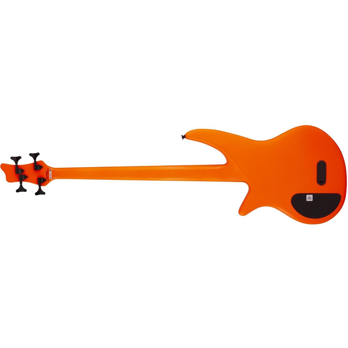 Jackson SBX IV X Series Spectra Bass Guitar, Neon Orange #2919904580