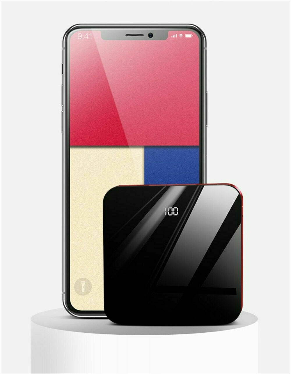 500000mAh UltraThin Dual USB Portable Power Bank External Battery Backup Charger