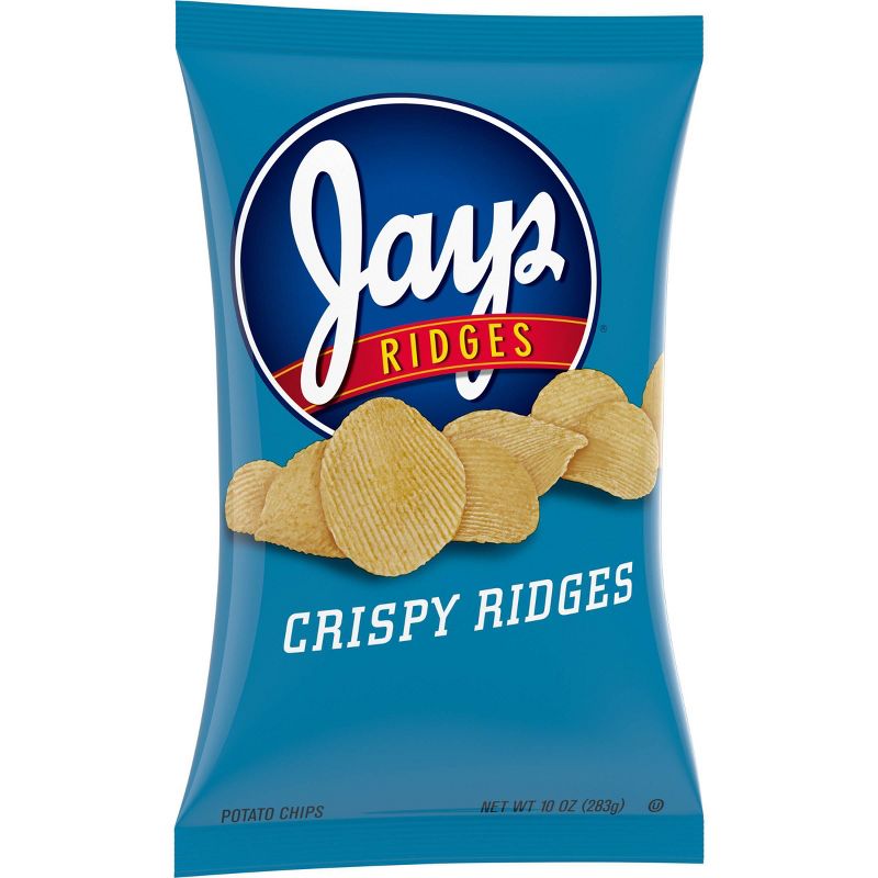 Jays Crispy Ridges Potato Chips - 10oz