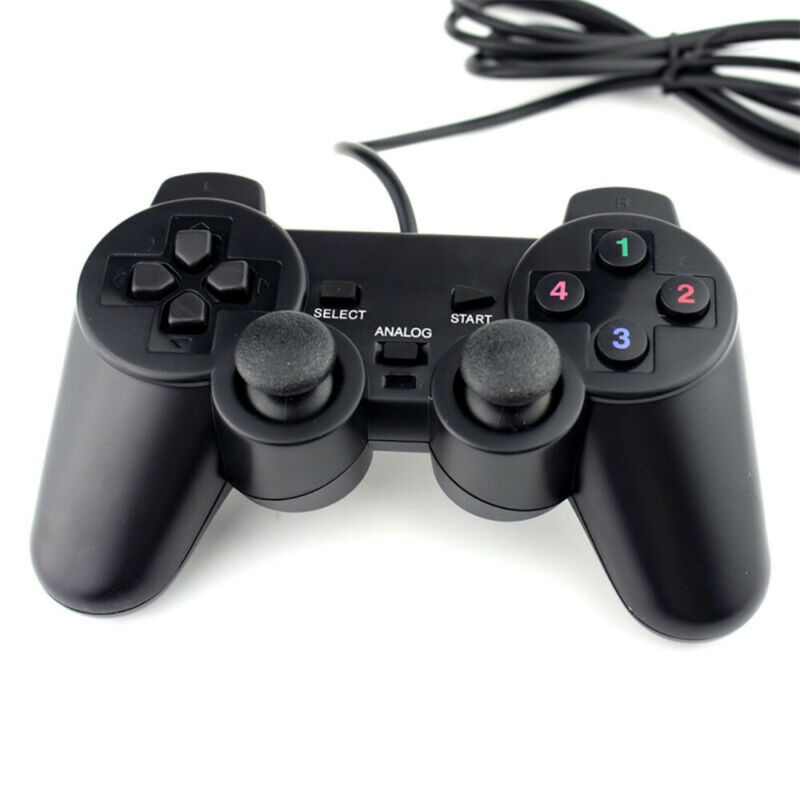 Vicabo 208 USB Wired Gamepad, Game Controller for
PC / Windows - Black