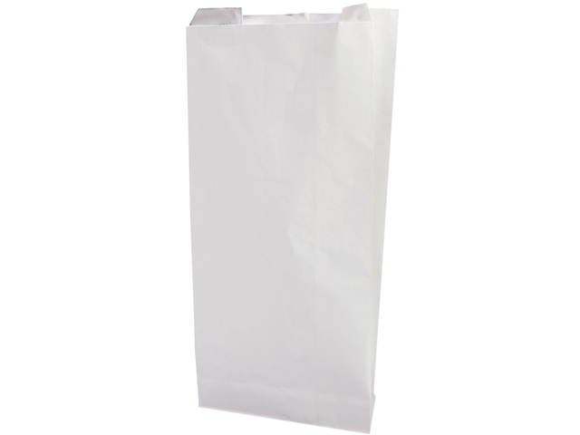 BAGCRAFT BGC 300496 ToGo! Foil Insulator Deli and Sandwich Bags, 5.25" x 12", White Unprinted, 500/Carton