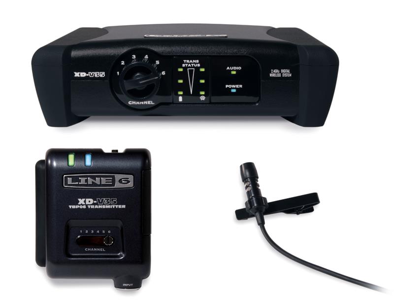 Line 6 XD-V35L Digital Wireless Lavalier Microphone System