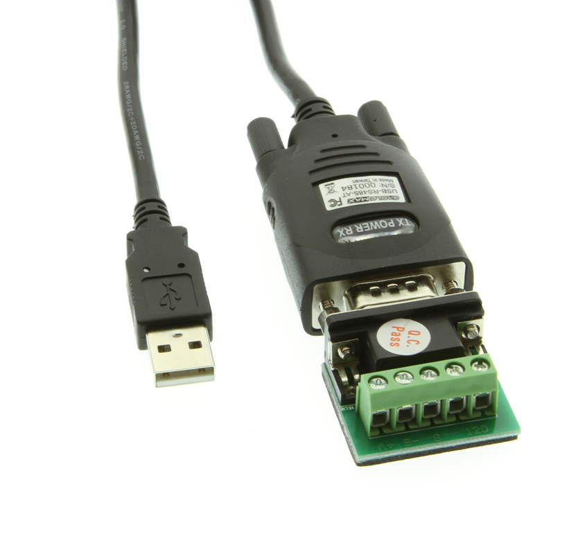 USBGear USB to RS-485 Adapter W/Terminal Block Changer FTDI chip inside