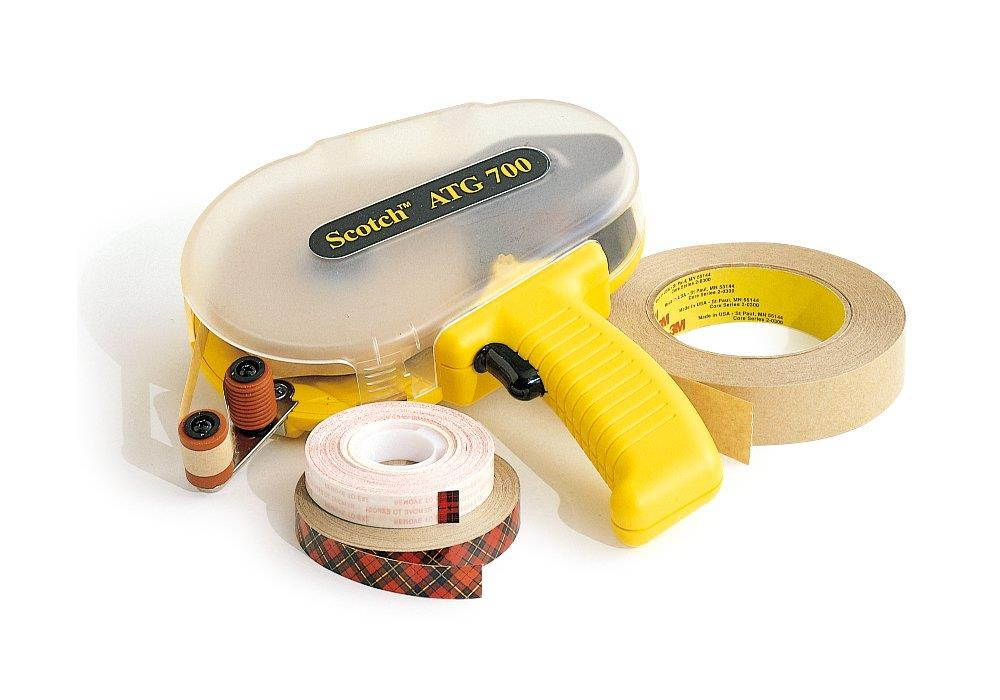 Scotch ATG Adhesive Transfer Tape 969 Clear, 0.50 in x 18 yd 5.0 mil (Pack of 1)