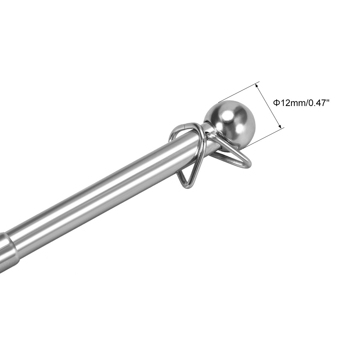 4pcs 3.28ft/1M,Telescopic Handheld Flagpoles,Stainless Steel,Telescopic Guide Flag Pole,Teaching Pointer,for Tour Guides and Teachers,Green