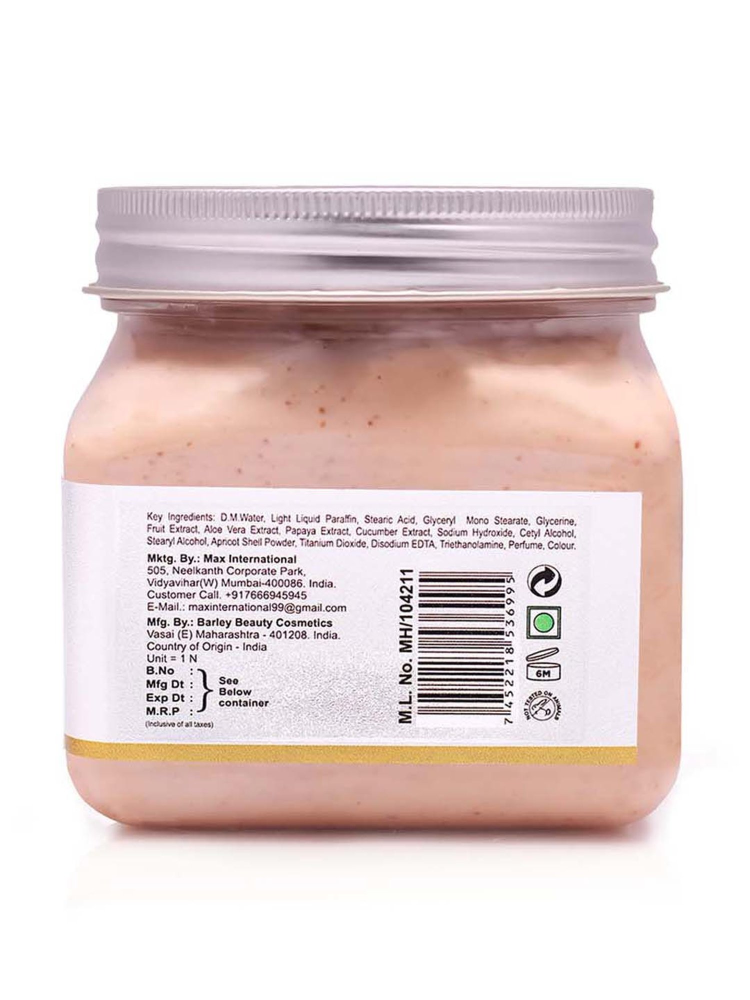 Plum BodyLovin Vanilla Vibes Sugar Body Scrub - 200 gm