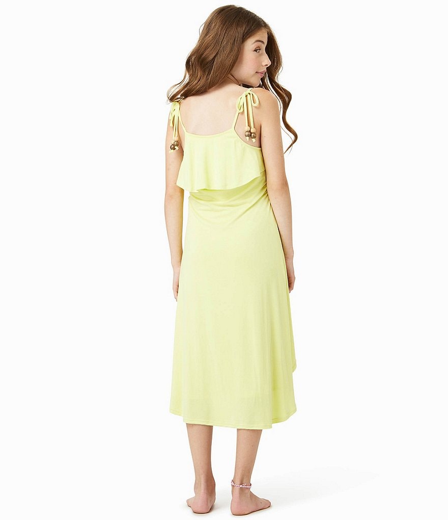 Habitual Big Girls 7-16 Hi-Low Dress Swimsuit Cover-Up