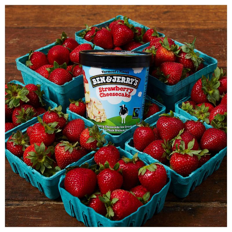 Ben & Jerry's Strawberry Cheesecake Ice Cream - 16oz