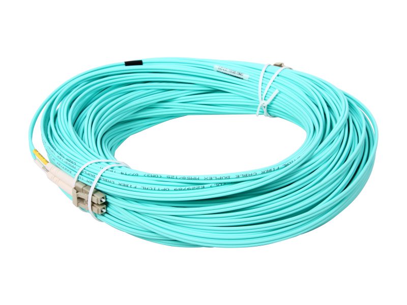 Fiber Optic Cable LC-LC 9/125 Duplex Single-Mode Fiber Cable Yellow 5 meters