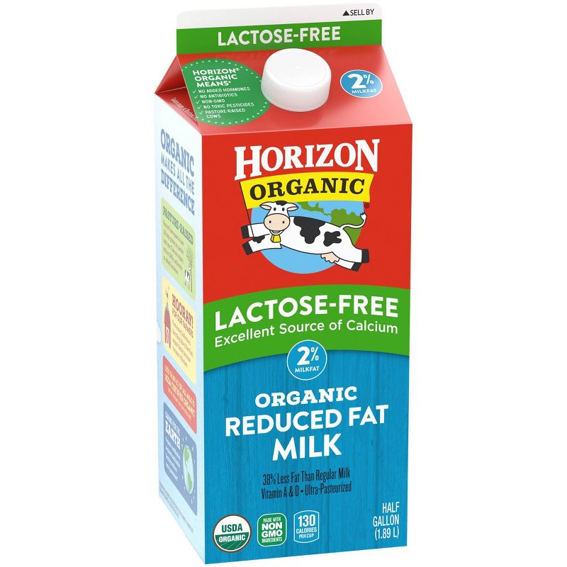 Horizon Organic Lactose-Free 2% Milk - 0.5gal