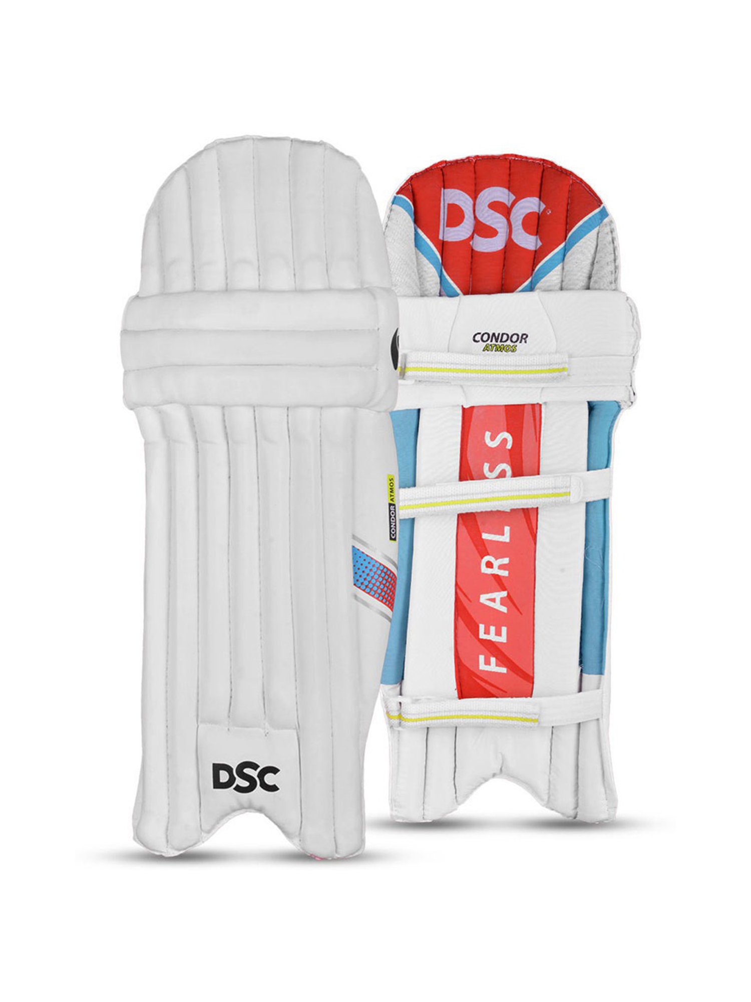 DSC Condor Atmos Cricket Leg Guard For Men (White)