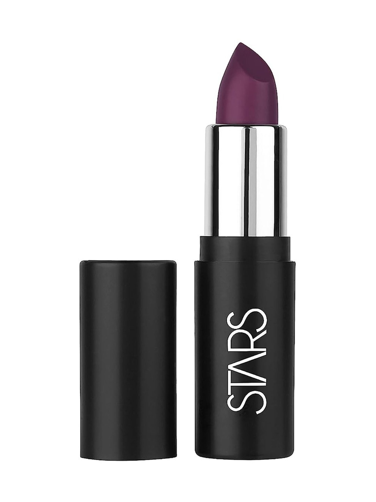 Stars Cosmetics Semi-Matte Lush Lipstick Plum - 4.2 gm