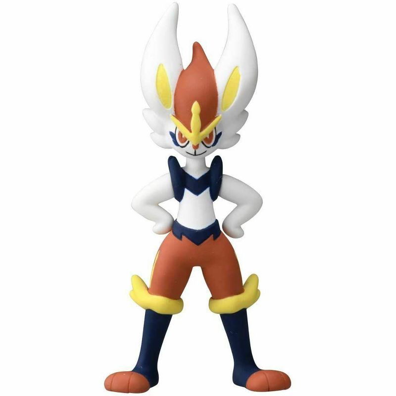 Takara Tomy Pokemon Monster Collection Moncolle MS-35 Cinderace Action Figure