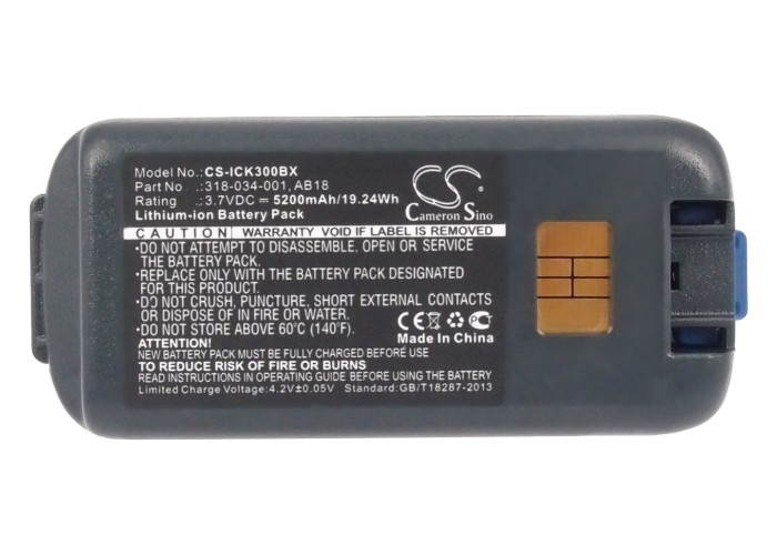 Battery Replacement for Intermec CK3A CK3N1 CK3 CK3X CK3C1 CK3C CK3R CK3N 318-034-001 AB18 AB17 318-033-001