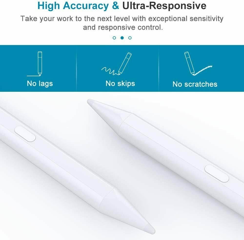 MoKo High Precision Palm Rejection Stylus Pen for iPad 7th 2019,iPad Pro 11/12.9
