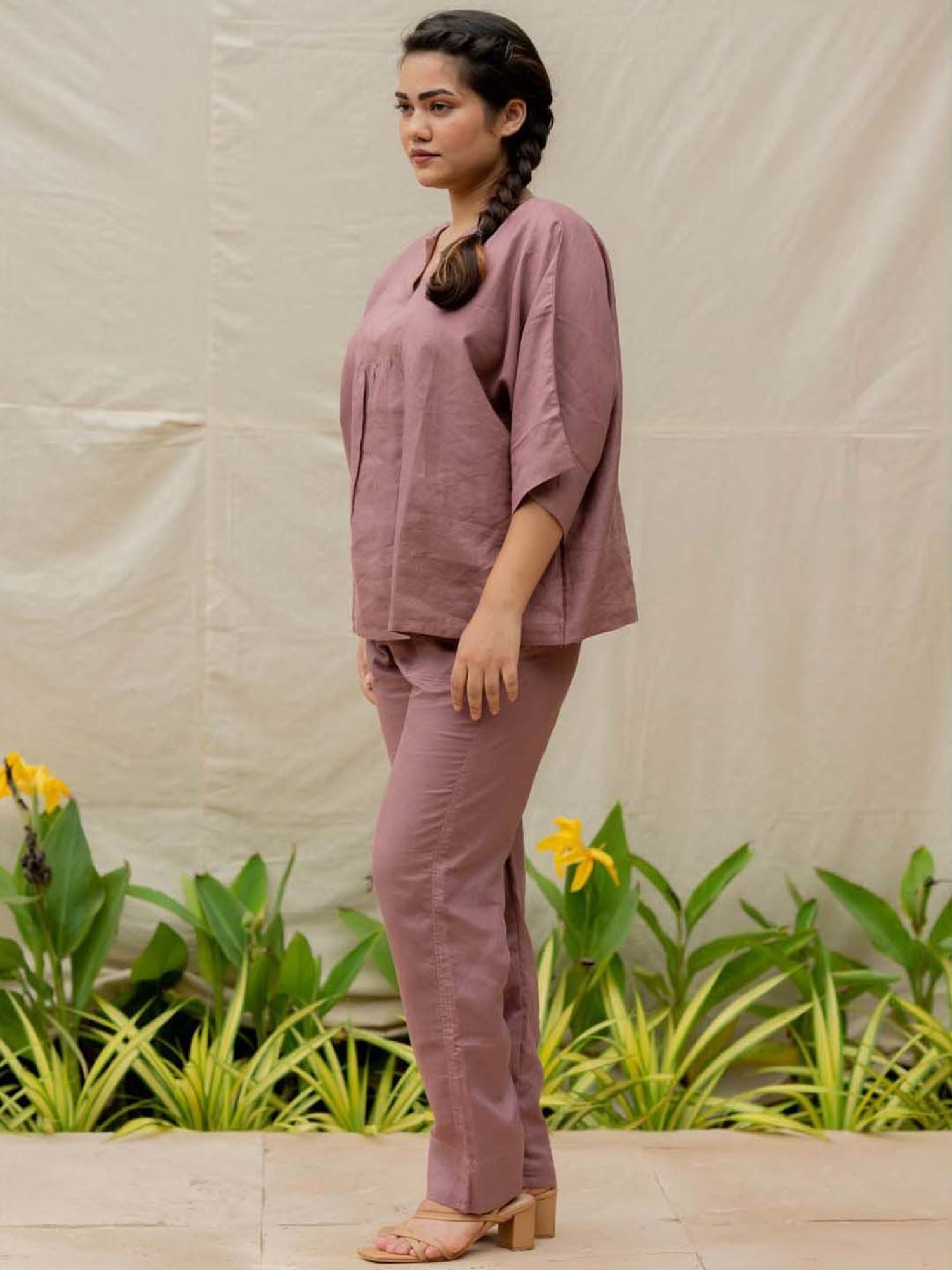 Anousshka Wood Rose Daddy Pants