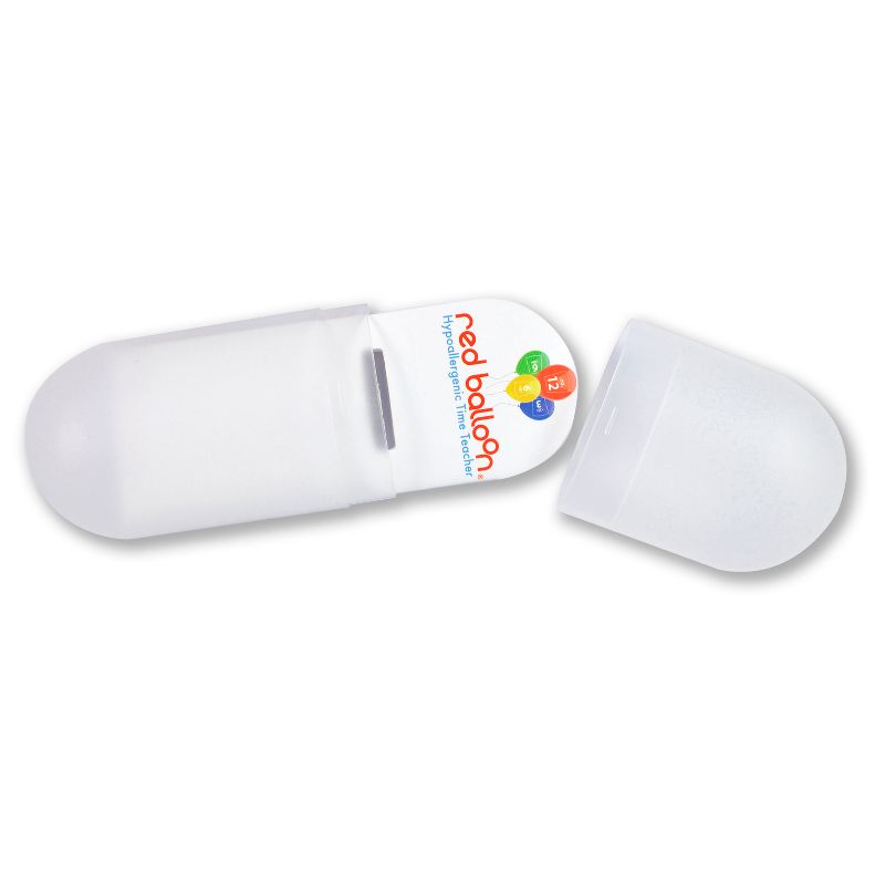 Girls' Red Balloon Pink Plastic Time Teacher Watch - Pink