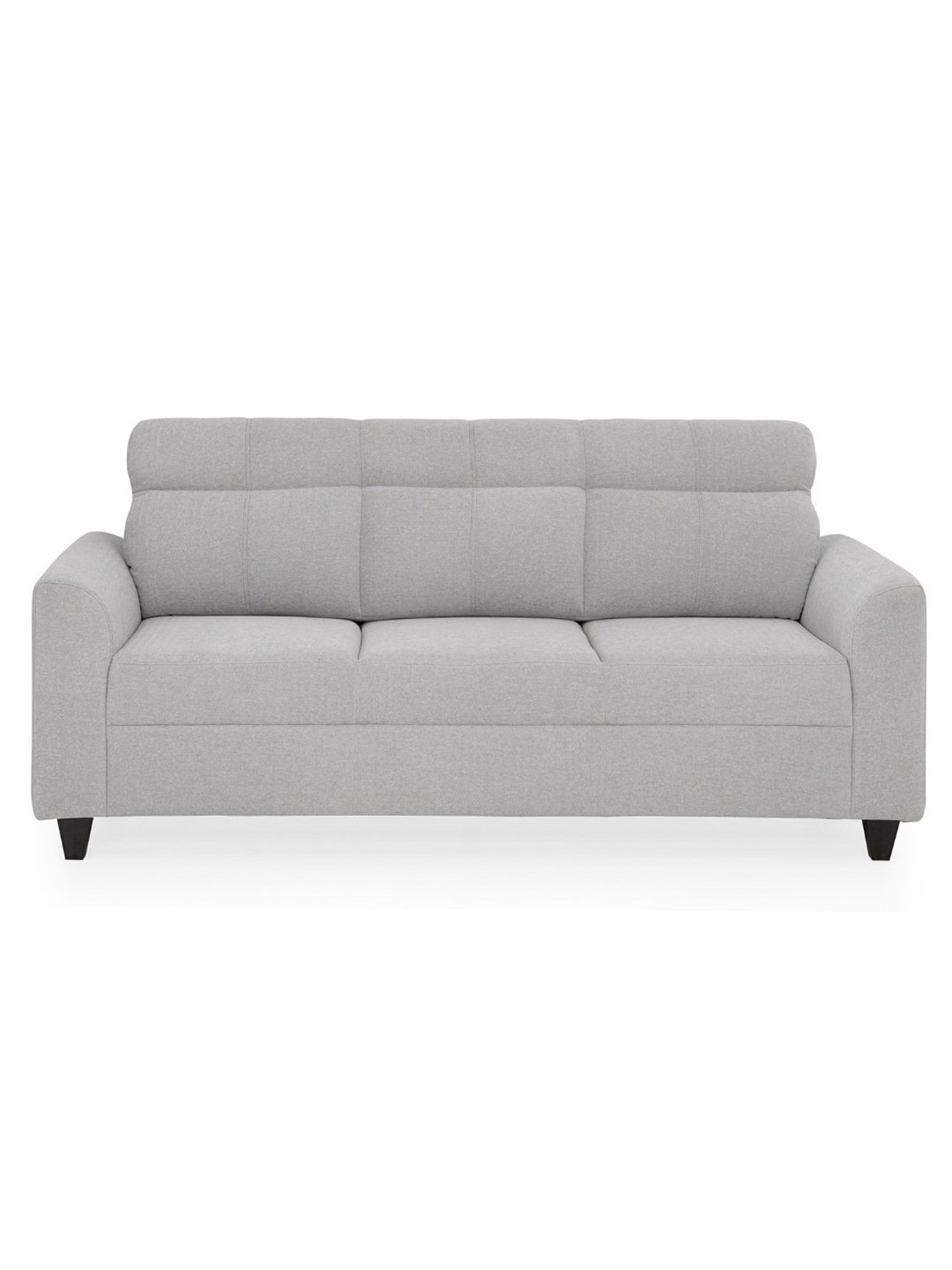 Queen Brady Convertible Sofa with Storage Gray - Serta