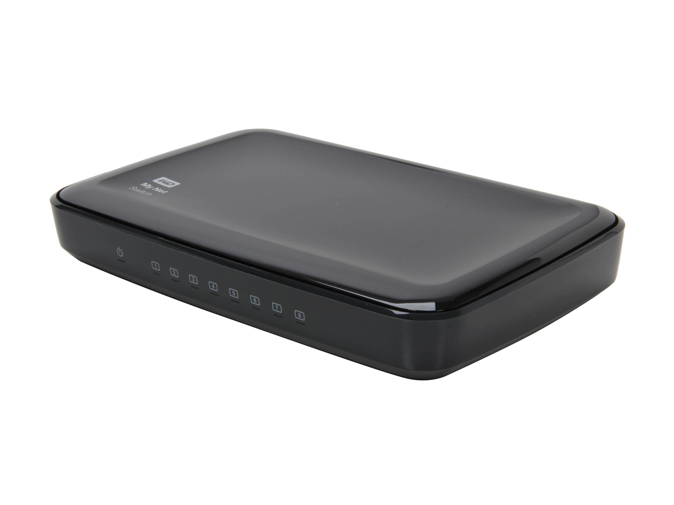 WD My Net WDBJVC0000NCH-NESN 8-port Gigabit Ethernet Switch