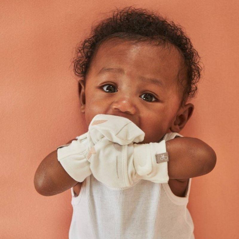 Goumi Baby Organic Cotton Geo Dash Mittens and Boots - 0-3M