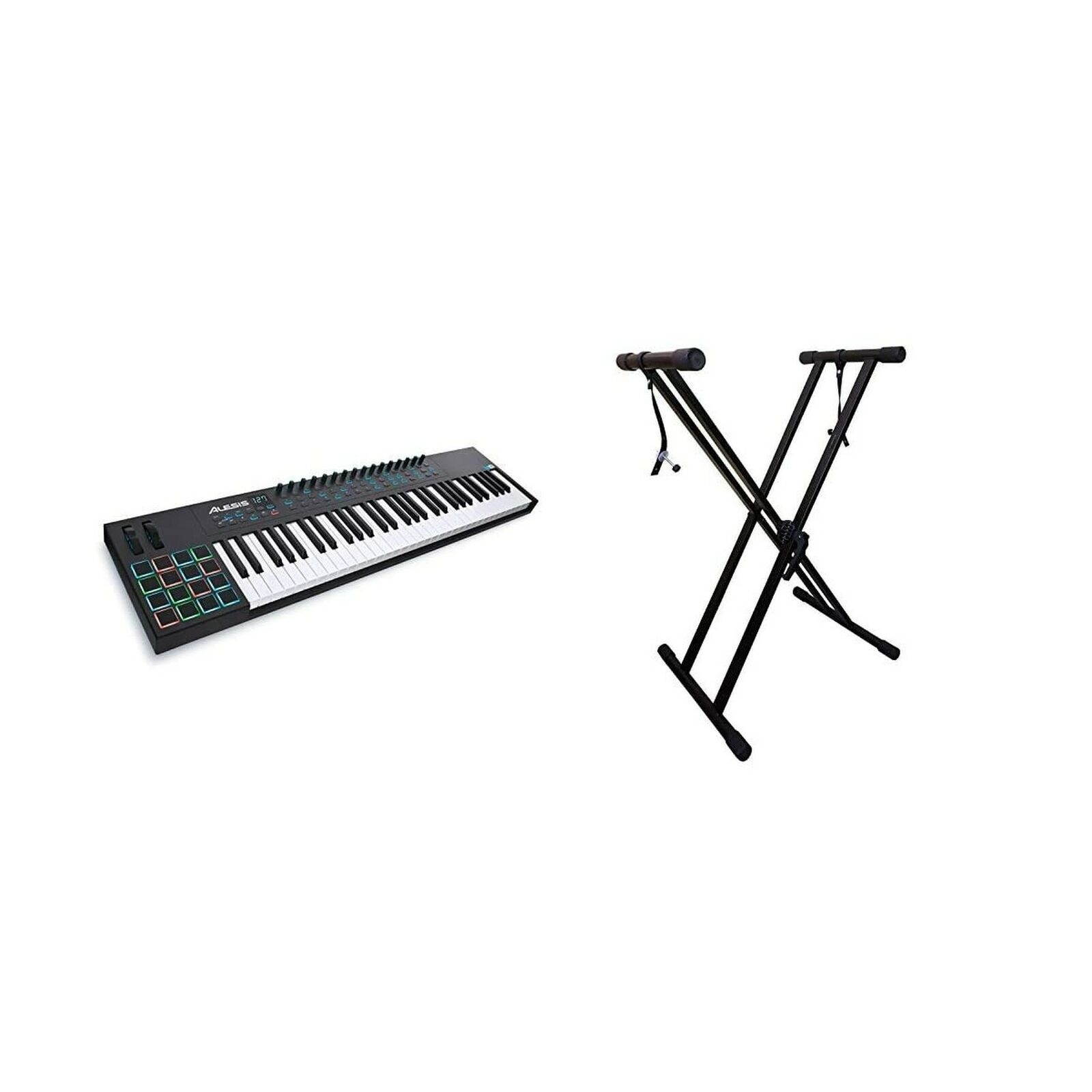 Alesis VI61 | 61-Key USB MIDI Keyboard Controller with 16 Pads, 16 Assignable...