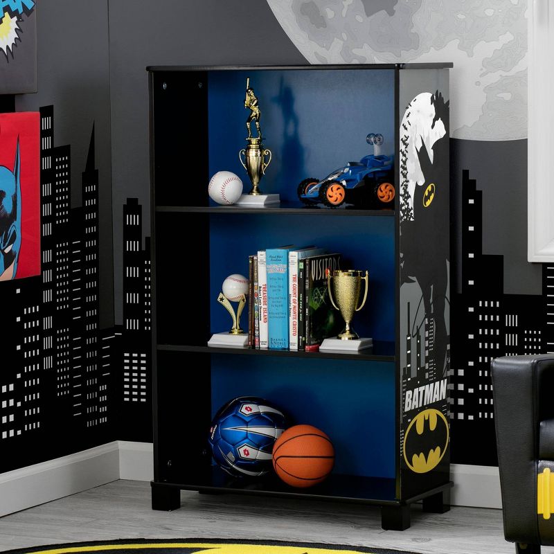 Batman 3 Tier Bookshelf - Delta Children