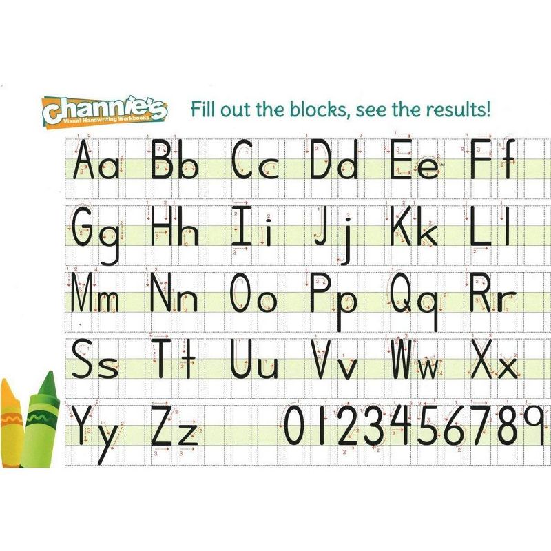 Channie's 5pk All-in-One Handwriting & Math Workbooks - PreK-1st Grade