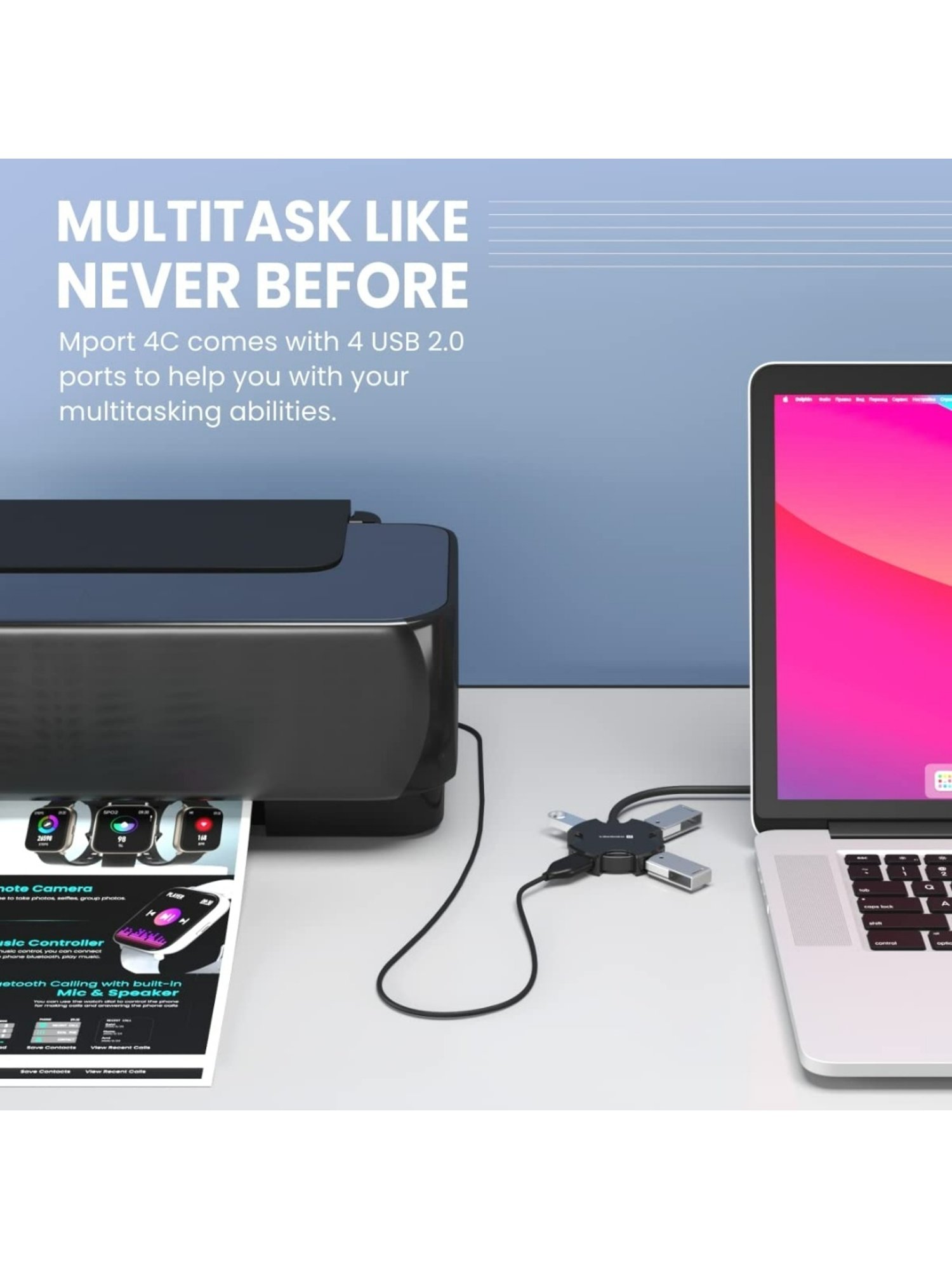 HP Trendsetter 39.62cm (15.6") Laptop Backpack (Black/Blue)