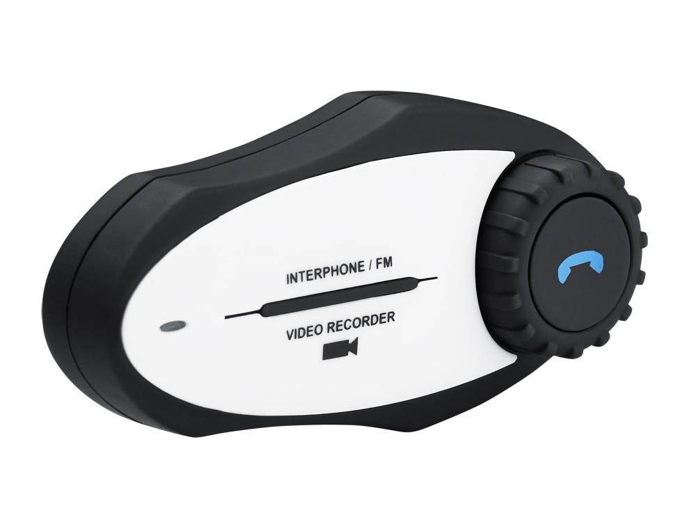 2017 New Motorcycle Helmet Bluetooth Intercom Headset 720P Video Recorder Sports Camera Interphone Handsfree FM Radio