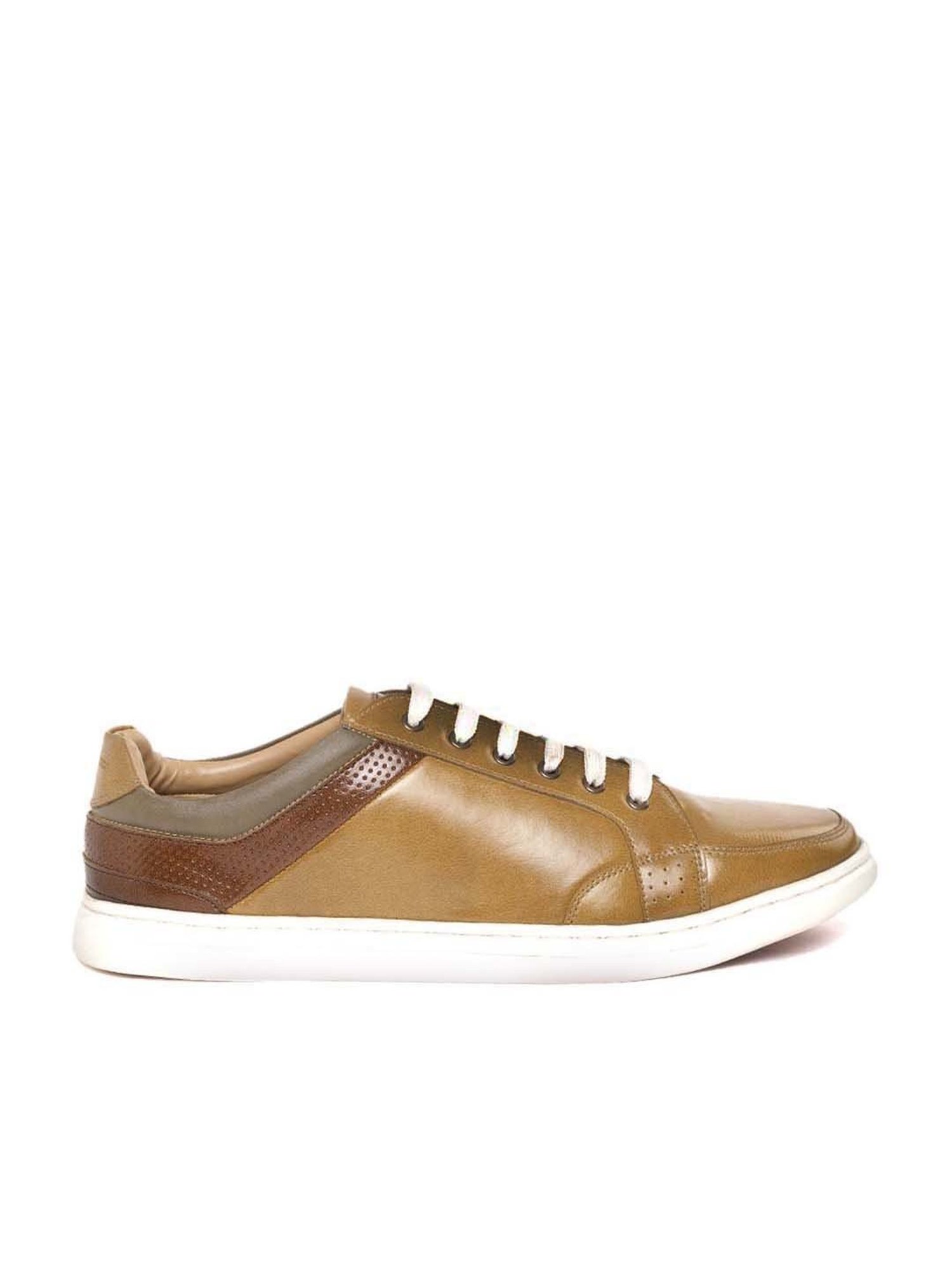 Clog London Men's Tan Casual Sneakers