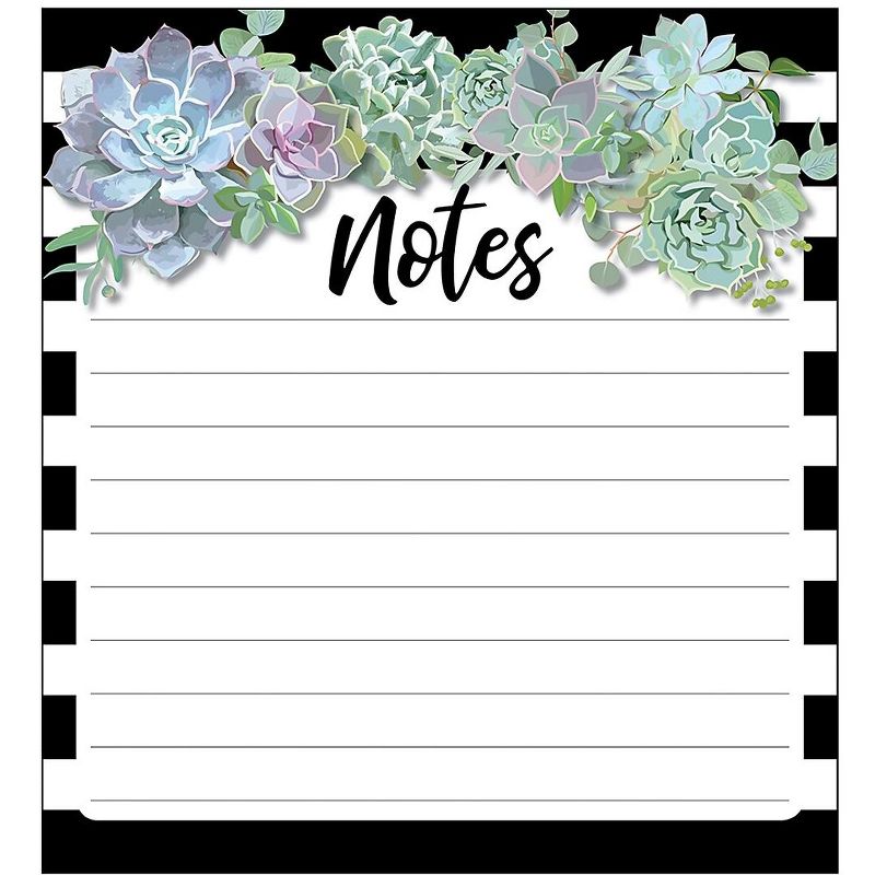 Schoolgirl Style Succulents Notepad (151301) 