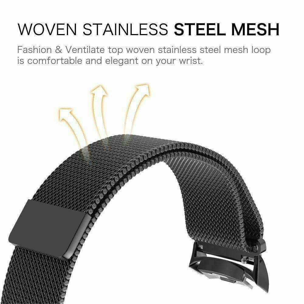 For  Gear S2 SM-R720  SM-R730 WristWatch Bands Stainless Steel Bracelet