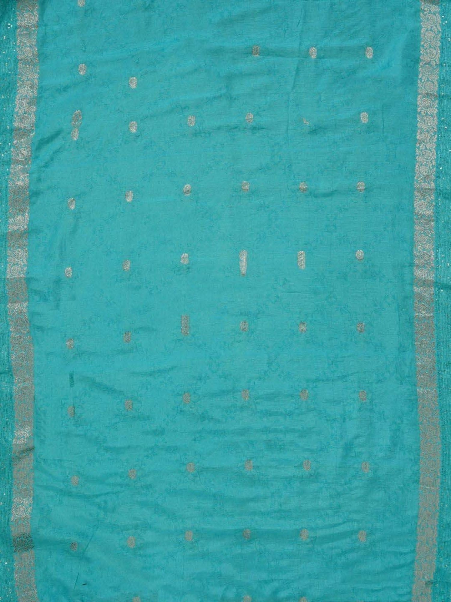 Jaipur Kurti Off-White Embellished Unstitched Dress Material