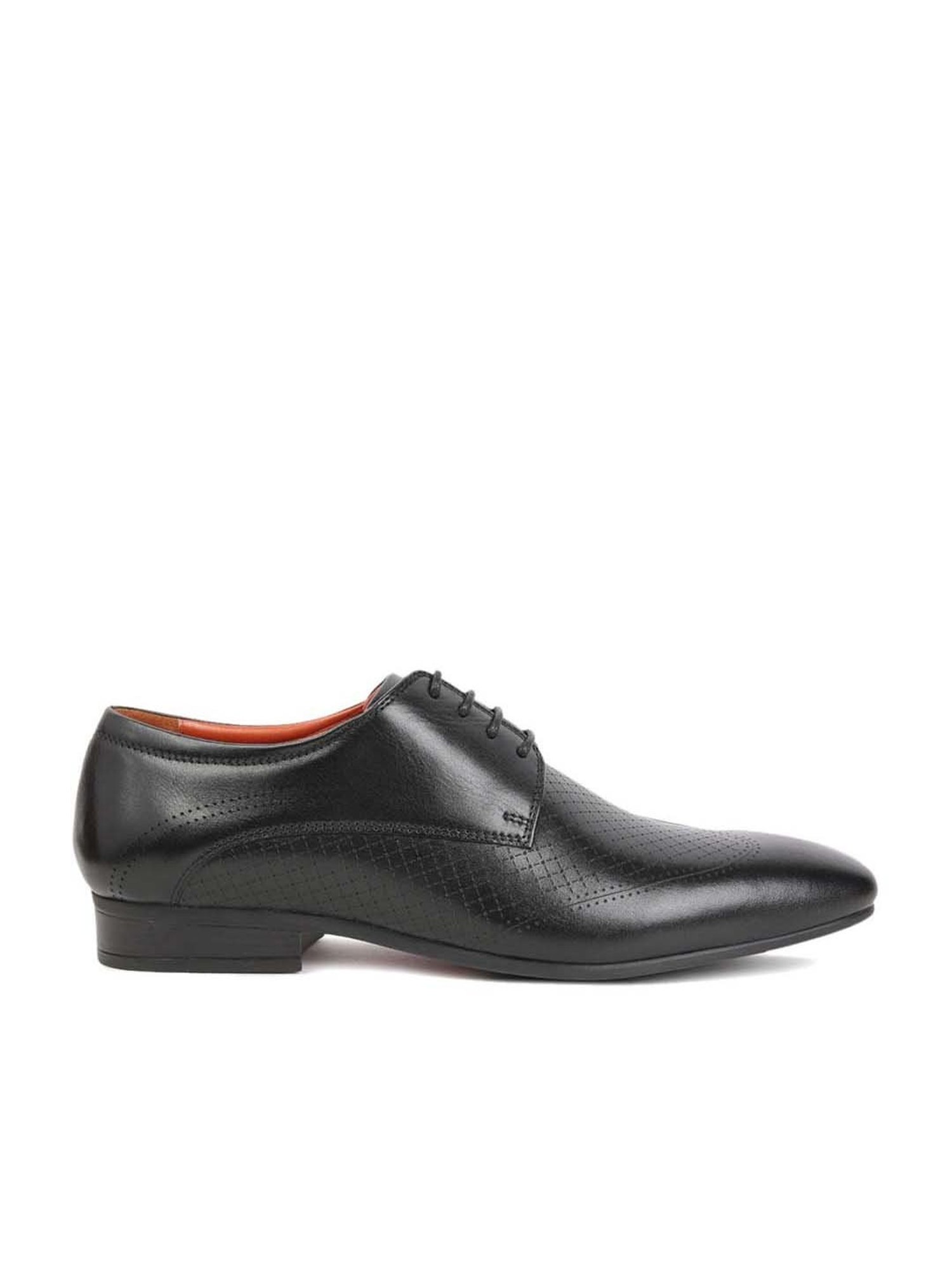 Gabicci Men's Debonair Black Derby Shoes