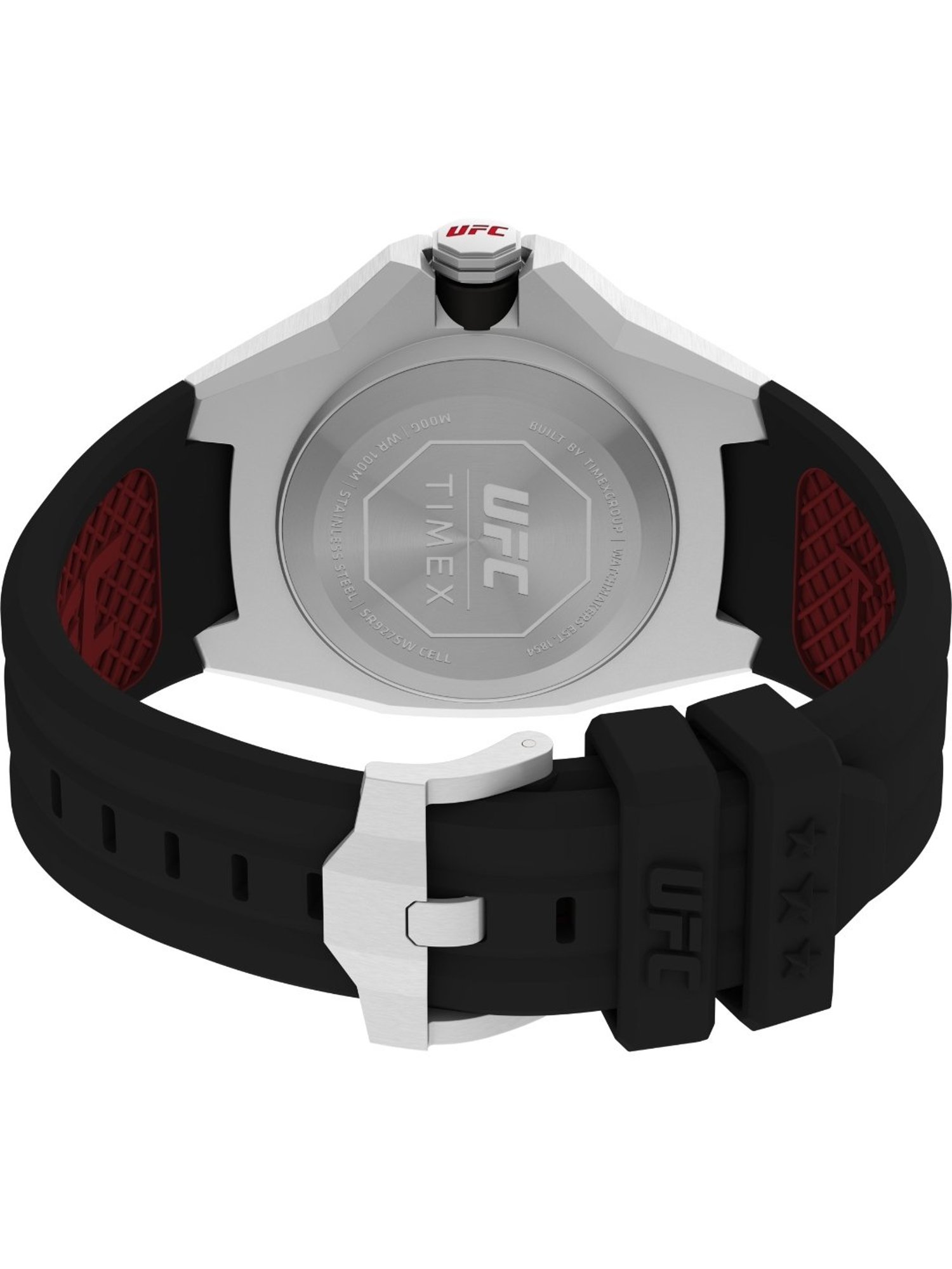 TIMEX UFC Street Men Silver Round Dial Analog Watch - TW2V57200X6