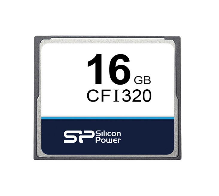 16GB Silicon Power CFI320 Industrial CompactFlash Memory Card 0-70u2103 MLC