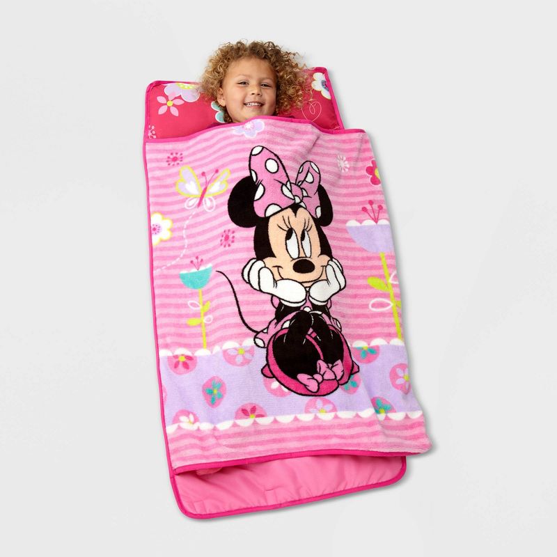 Toddler Minnie Mouse Nap Pad Pink