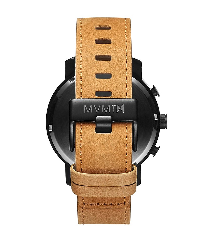 MVMT Chrono Tan Leather Watch