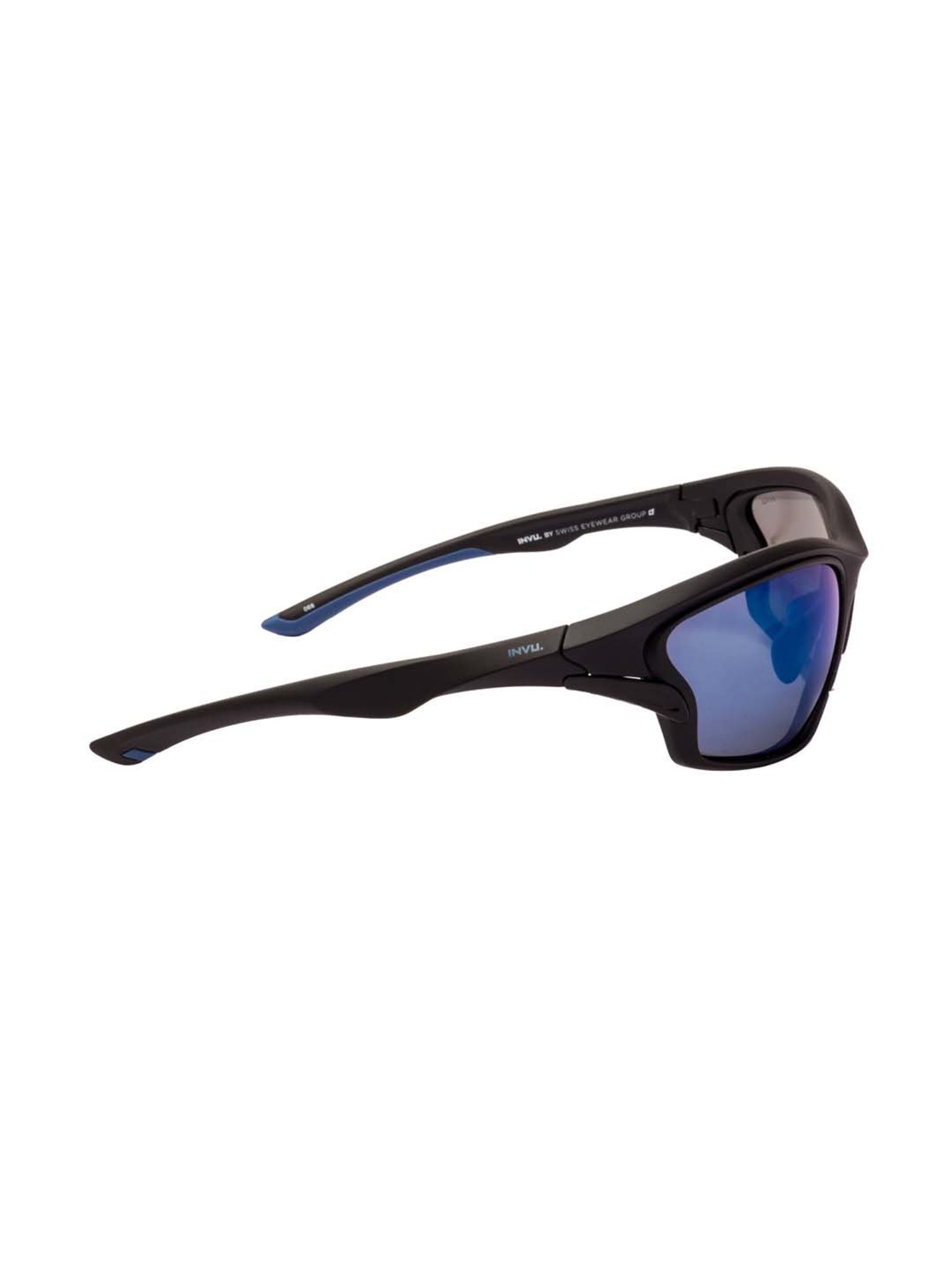 INVU A2902A Blue Polarized Wraparound Sunglasses