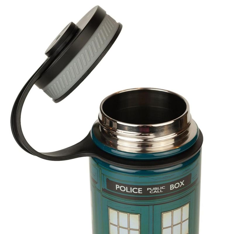Seven20 Doctor Who 13th Doctor Tardis Stainless Steel Water Bottle