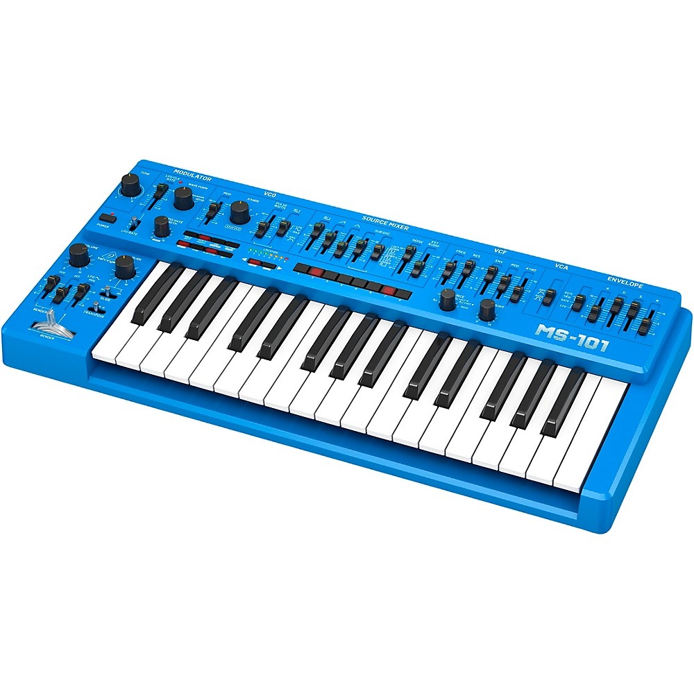Behringer MS-1 32-Key Analog Synthesizer Blue