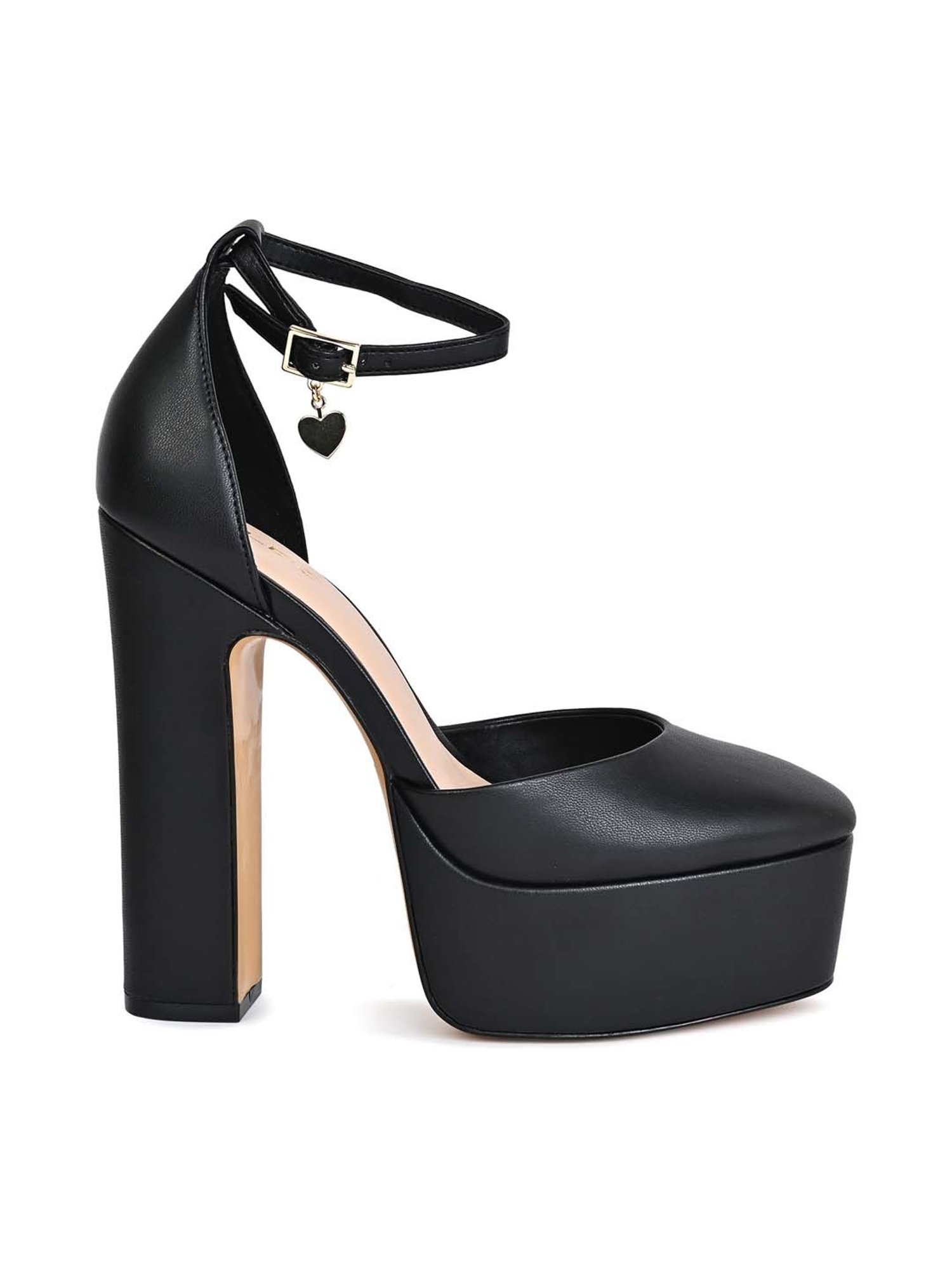 Aldo Women's Black Ankle Strap Sandals