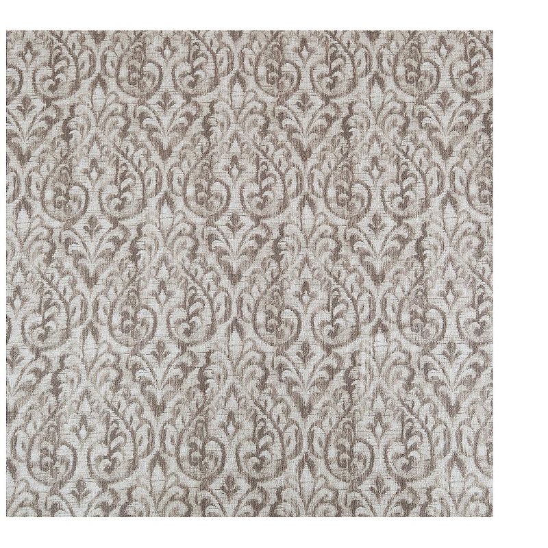 VCNY Home Bryce Damask Curtain Panel - Ivory - 54 x 84